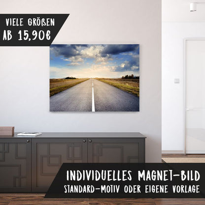Magnetfolie Einzelbild - Hochwertiger Digitaldruck auf Magnetfolie Motiv Straße
