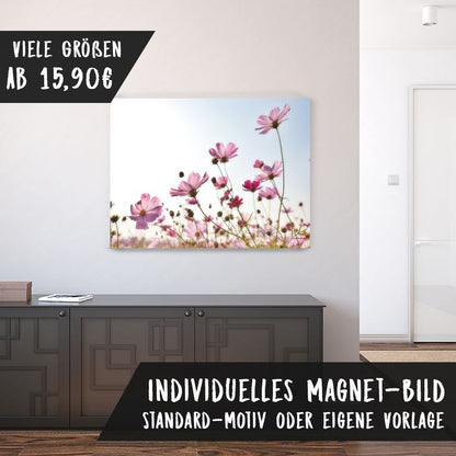 Magnetfolie Einzelbild - Hochwertiger Digitaldruck auf Magnetfolie Motiv Blumen