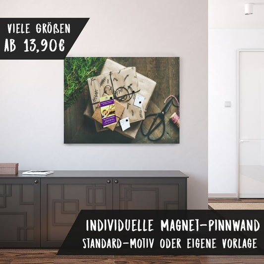 Bedruckte Magnetpinnwand Eisenfolie Whiteboard Motiv Weihnachtsgeschenk