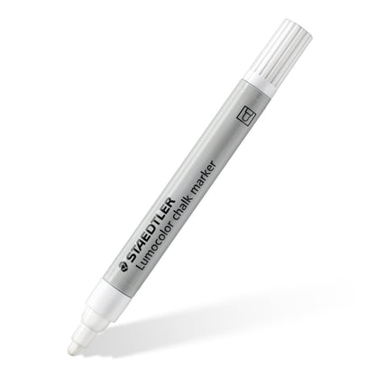 STAEDTLER Lumocolor® chalk marker | weiß | Stärke 2,4mm