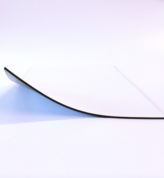 Eisenfolie / Ferrofolie Weiß-Matt 200mm x 310mm