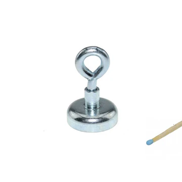 Ösenmagnet Ø 32 mm NEODYM - Zink - hält 34 kg