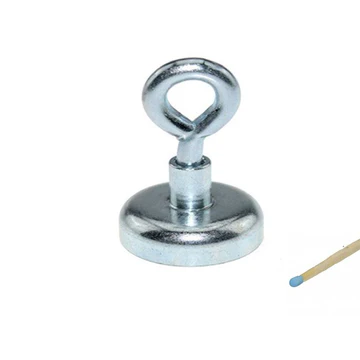 Ösenmagnet Ø 42 mm NEODYM - Zink - hält 68 kg
