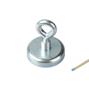 Ösenmagnet Ø 48 mm NEODYM - Zink - hält 81 kg