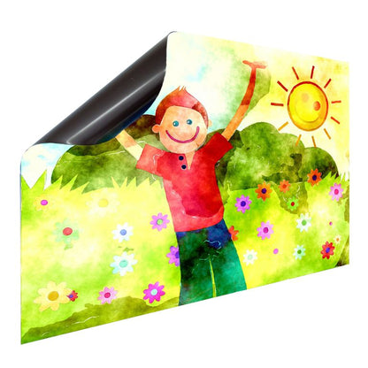 Magnet Heizkörperverkleidung Heizkörperabdeckung Heizung Schutz Motiv Kinderbild Sonne