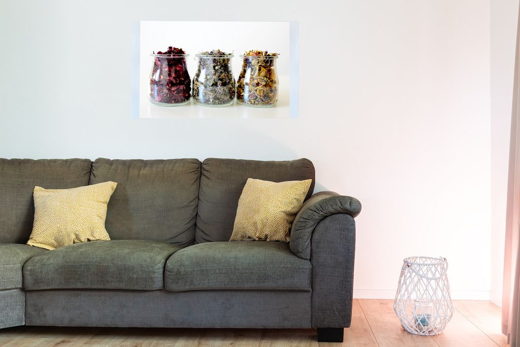 Magnetfolie Einzelbild - Hochwertiger Digitaldruck auf Magnetfolie Trockenblumen